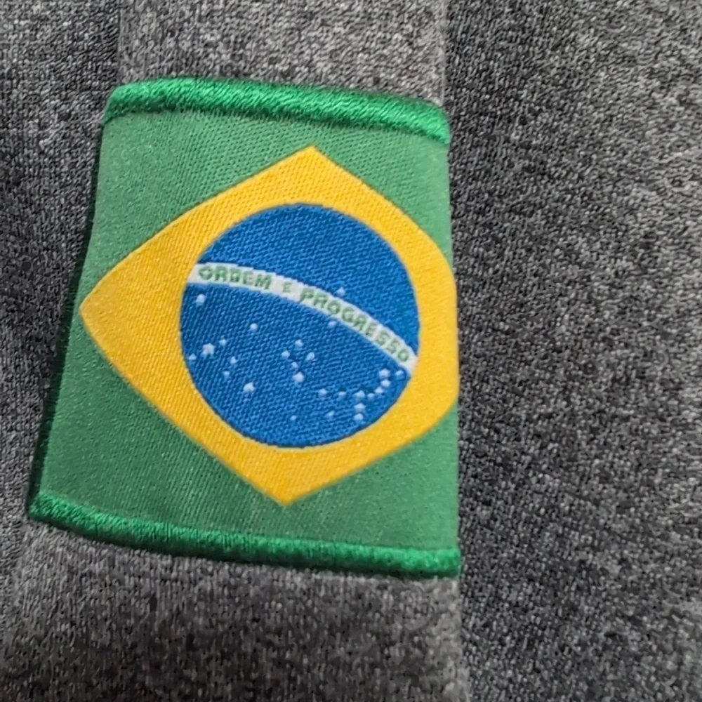 Nike Therma-Fit Brasil Zip Up Hoodie Jacket Mens Sze Large Soccer Futbol Warm Up